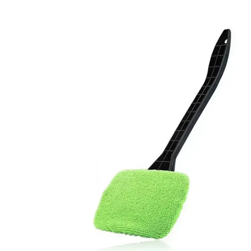 Car window cleaning brush with a bright green sponge head and black plastic handle for Honda Civic/Accord/CR-V models