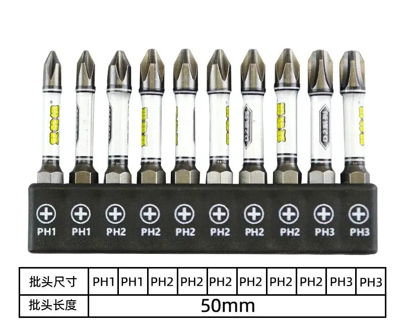 2024 Upgraded One Quarter Inch Screwdriver Bit Set for Impact Drills with Magnetic Tamper Proof Torx Hex and Cross Head Bits