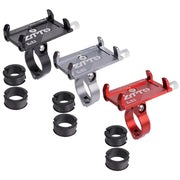 ZTTO Universal Bicycle Phone Holder Aluminum Alloy Mount For Bike And Motorcycle GPS Mobile On Handlebar M365