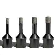 M14 Dry Vacuum Brazed Masonry Hole Saw Diamond Drill Bit Set For Tiles Concrete Ceramic Granite Marble Drilling Tools
