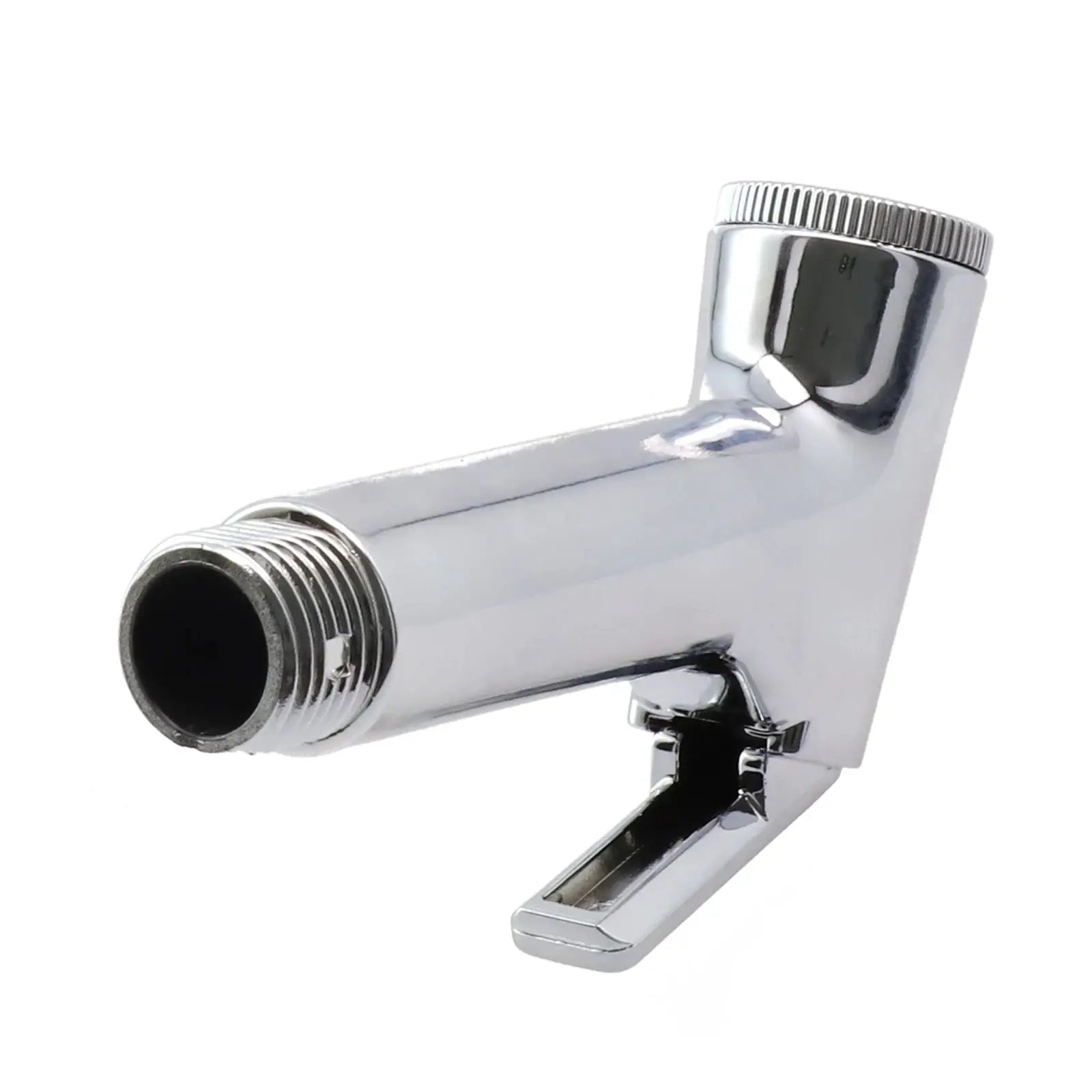 Chrome handheld bidet spray head with ABS body and G1/2 connector