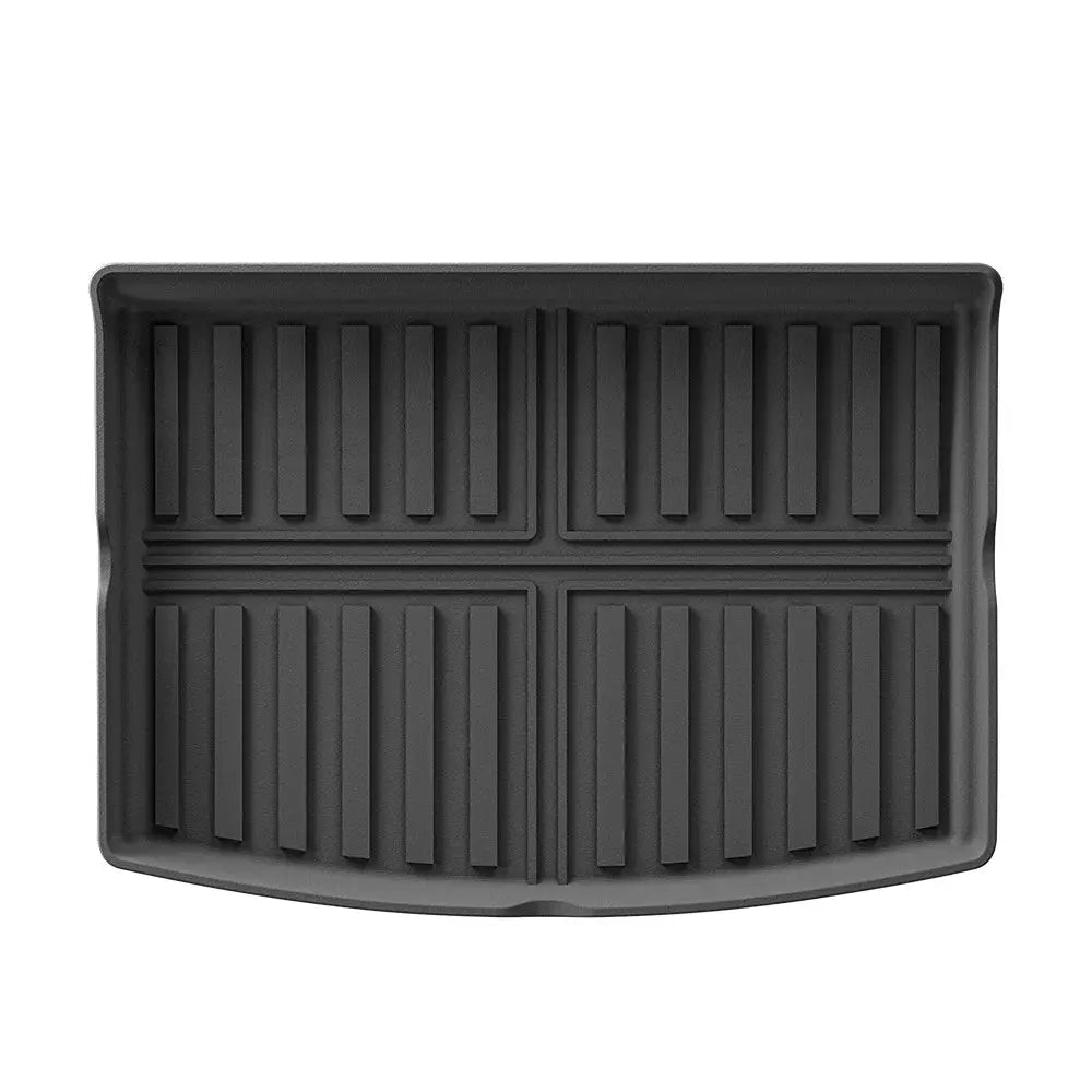 Sambee left-drive car floor mat for Leapmotor T03, black TPE 3D foot mat