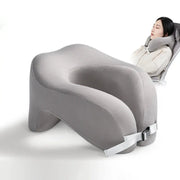 Travel Pillow U Shape Memory Foam Neck Pillow For Airplane Flight Sleeping Head Neck Cervical Support