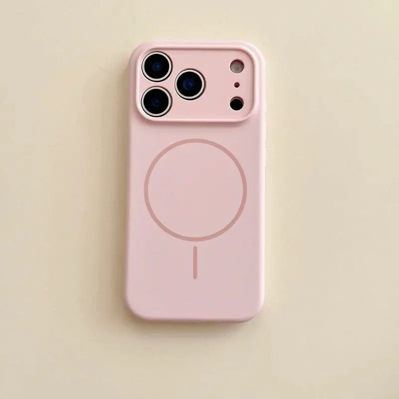 MagShield Solid Color Silicone MagSafe Case for iPhone 17 Pro Max 17 and 17 Pro Seamless Wireless Charging