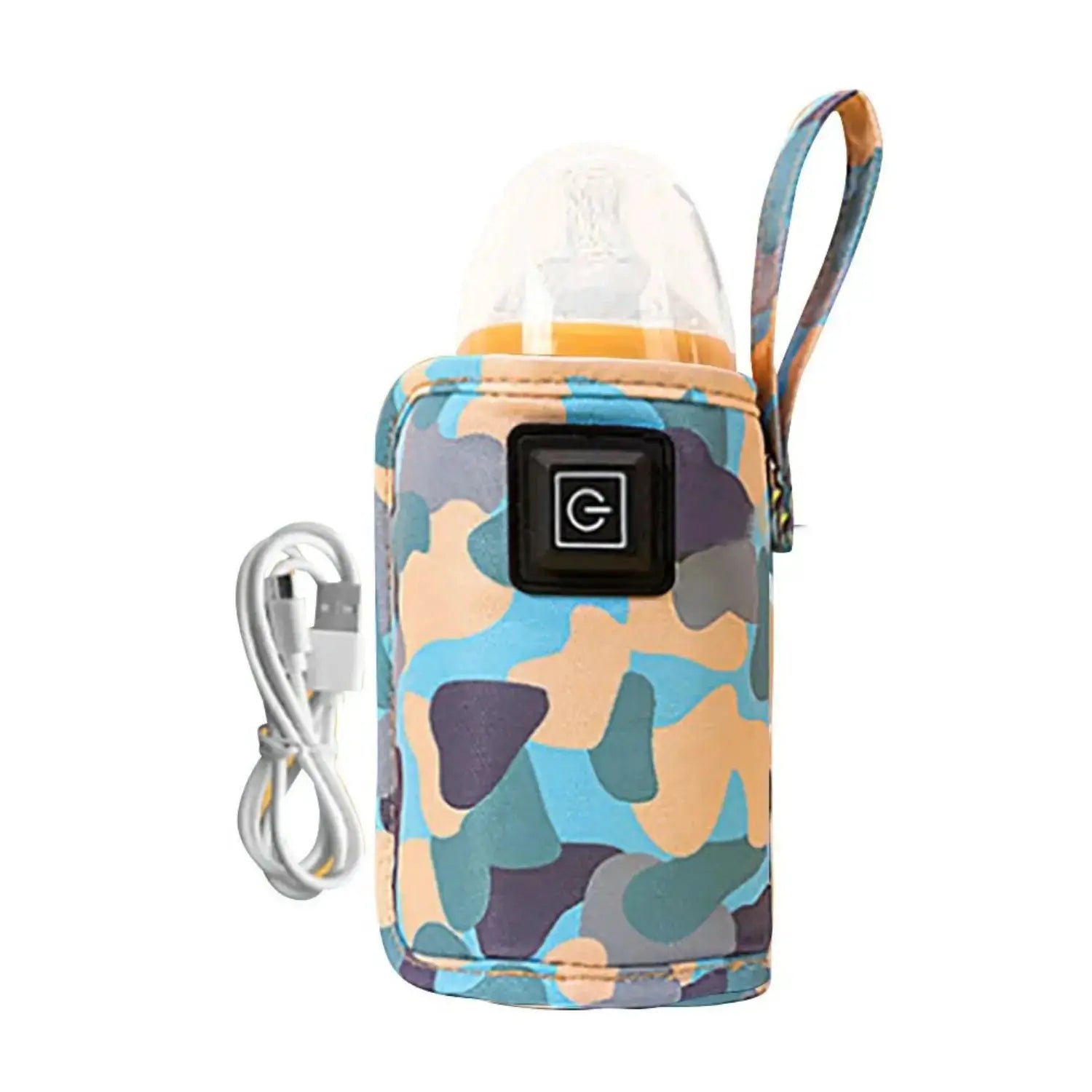 USB Milk Bottle Warmer For Travel Insulated Bag Stroller Kit Baby Nursing Heater Safe Outdoor Winter