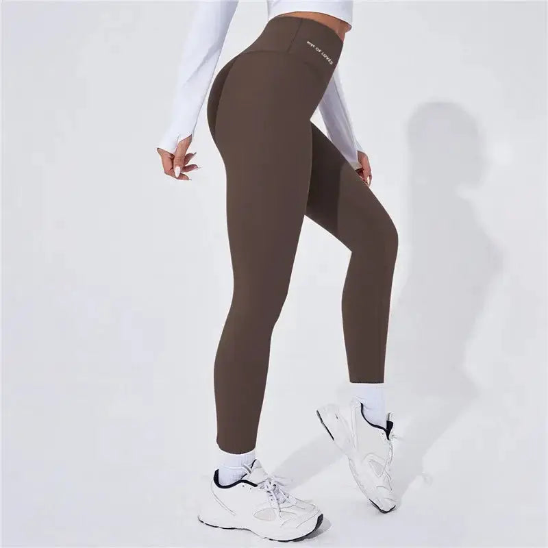 High Waist Thermal Yoga Leggings For Women Butt Lifting Gym Fitness Tights With Stretch