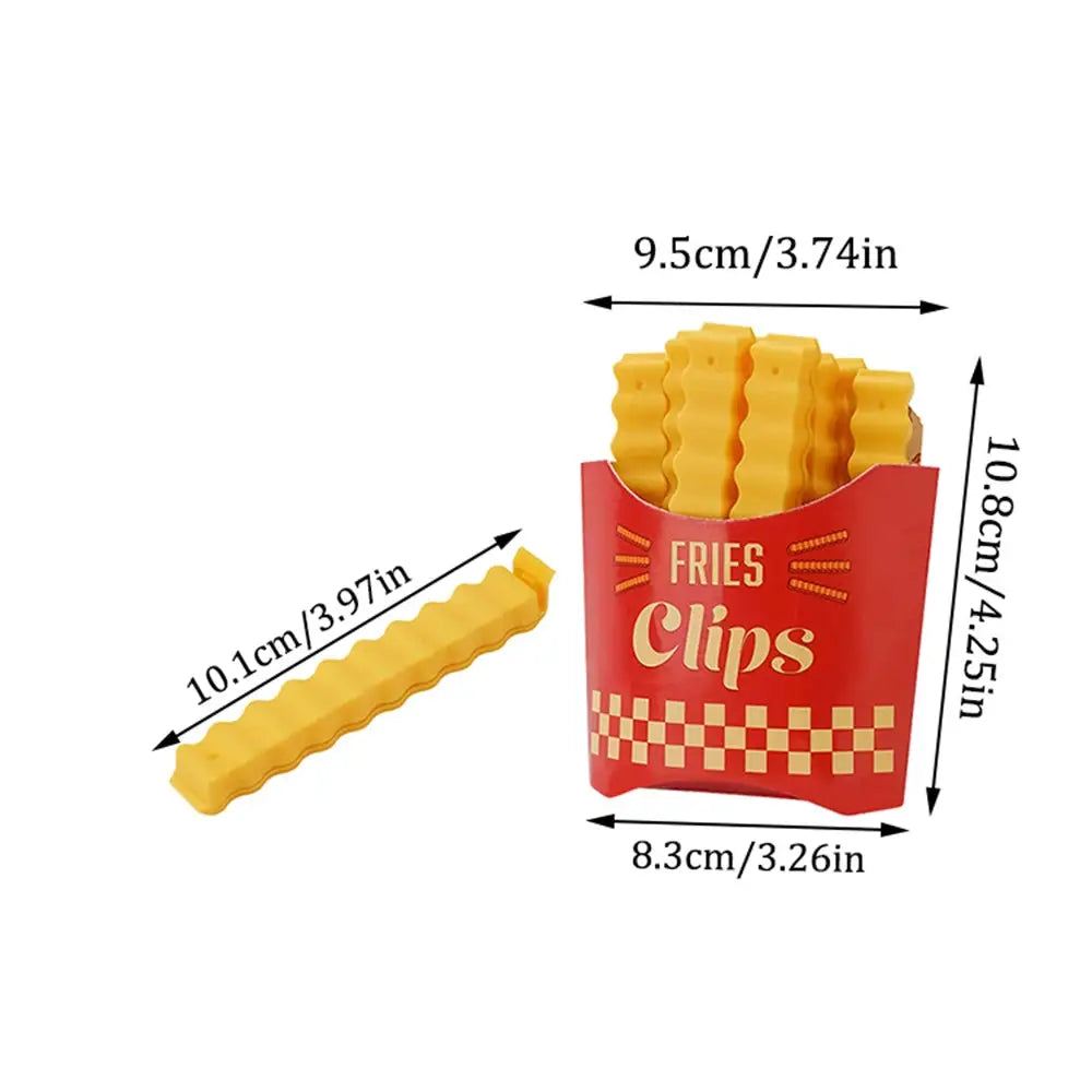 Multi Functional Food Sealing Clip Bag Clip Refrigerator Magnetic Sticker For Snacks Chips And Food Storage