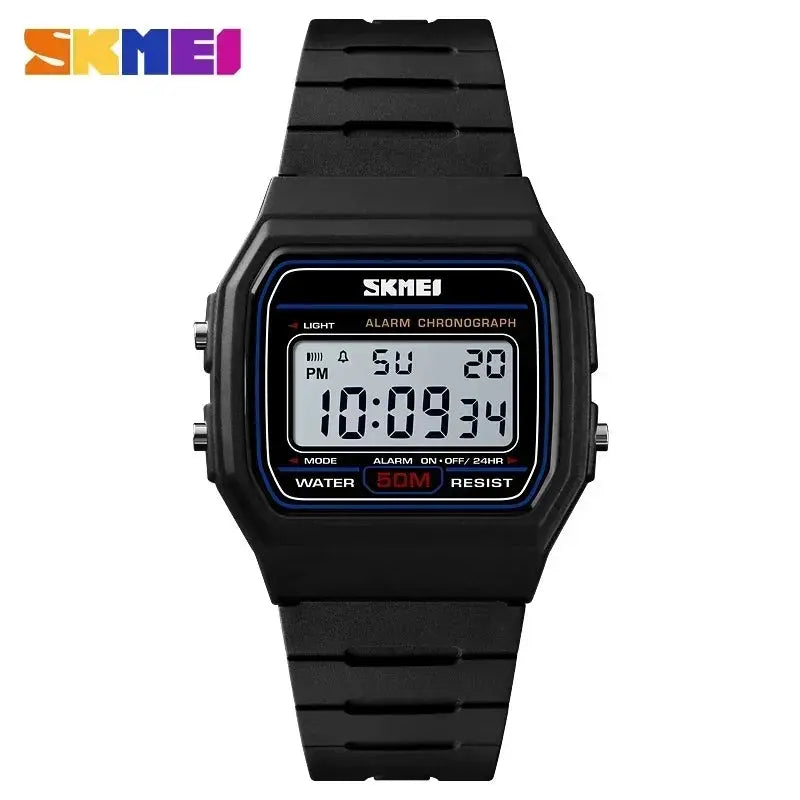SKMEI 1412 Digital Womens Wristwatch Waterproof With Date And Week Display For Everyday Wear