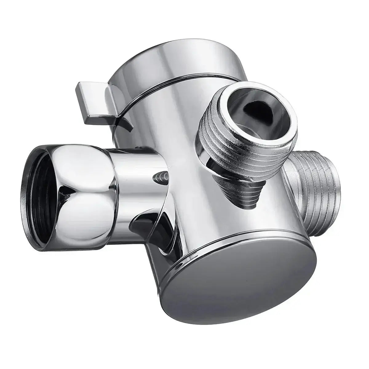Diverter valve G1/2 splitter for 2/3-way shower faucet; chrome finish, Simples Market