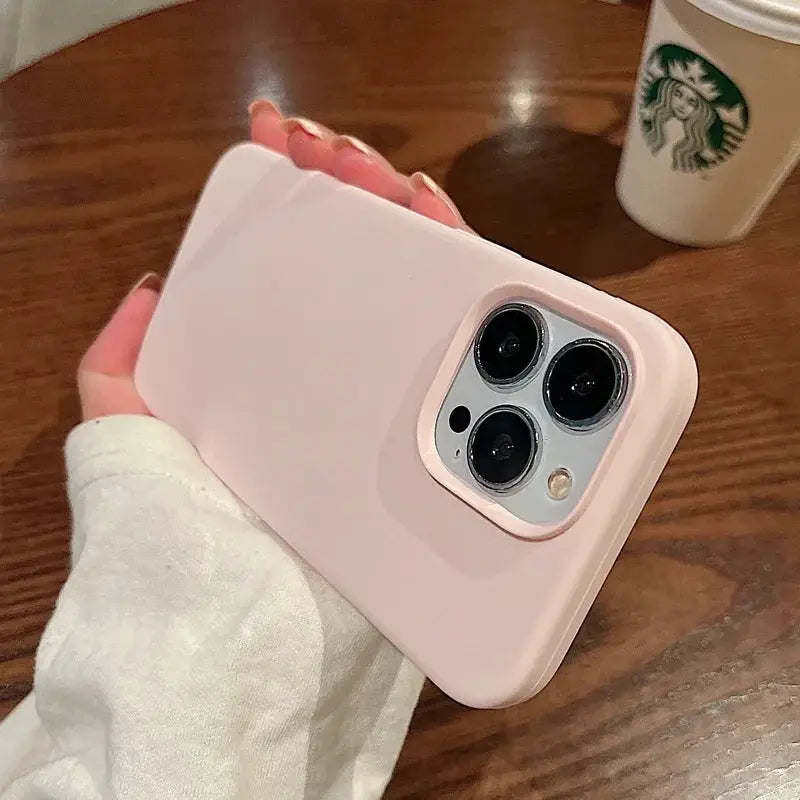 Genuine Liquid Silicone Rugged Case for iPhone 11 to 16 Pro Max Plus Shockproof Soft Back Titanium Gray