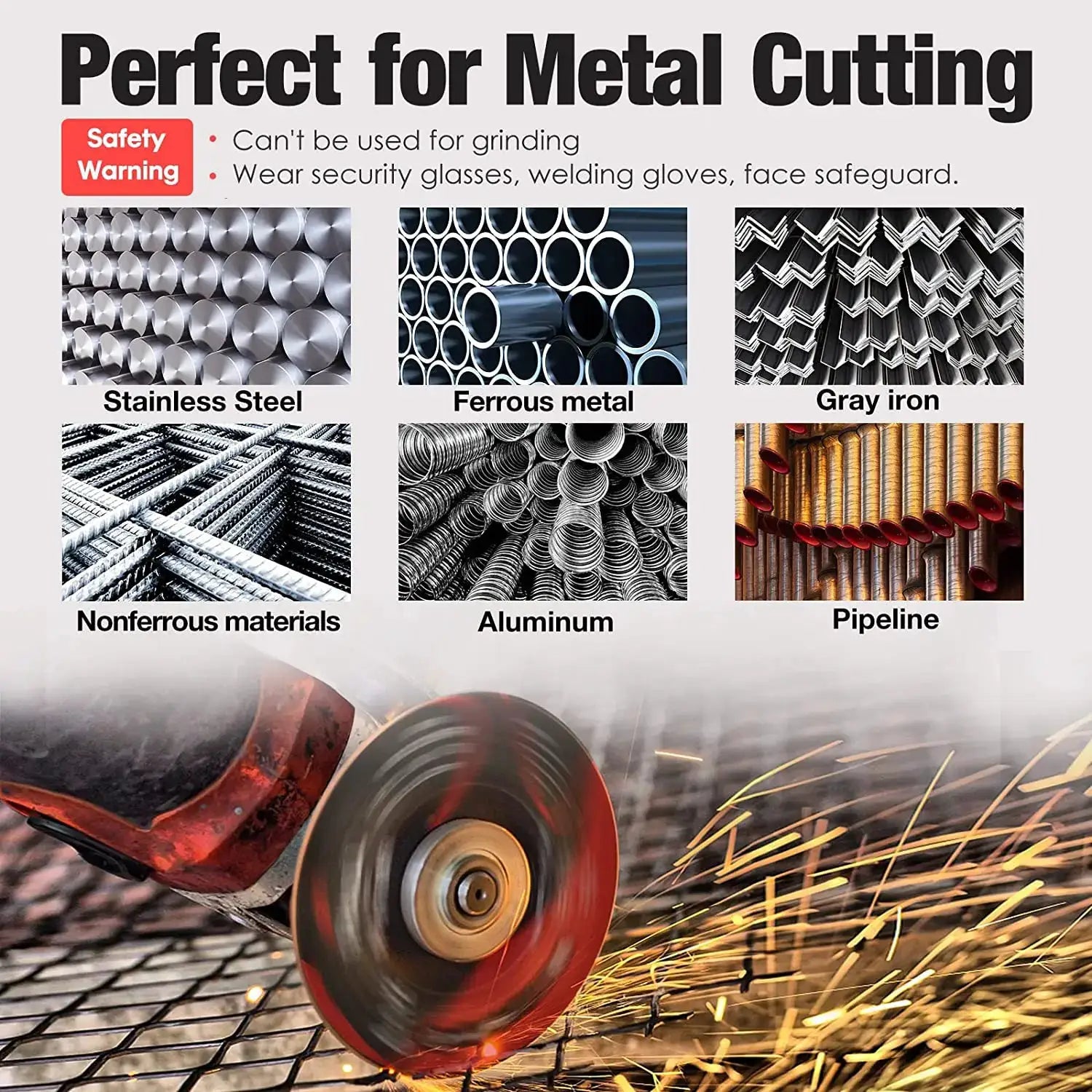 SIFANG 3 Inch Metal Cutting Disc For Angle Grinder Cut Off Wheel Saw Blade Grinding Wheel
