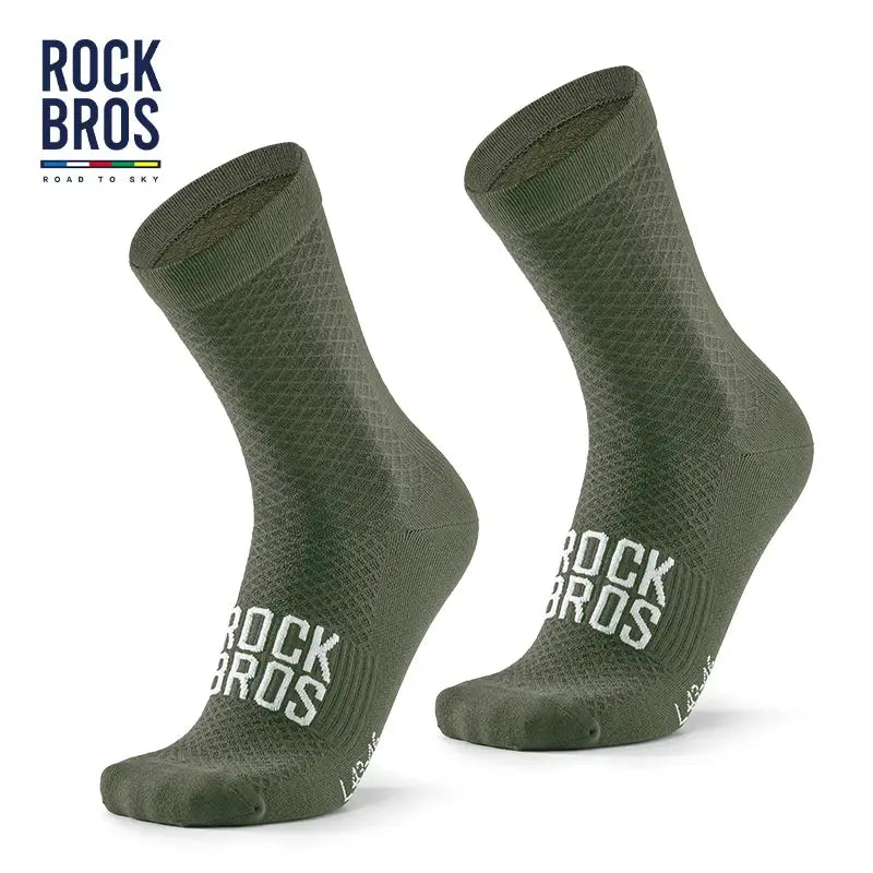 Rockbros Road To Sky Sport Socks Men Women High Elasticity Sweat Wicking Professional Outdoor Sportswear Socks