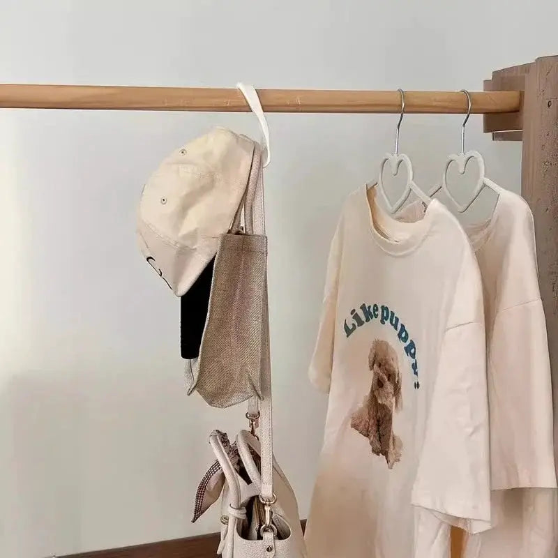 10Pcs Widen Multipurpose Hangers For Hats Scarves Shawls Handbags