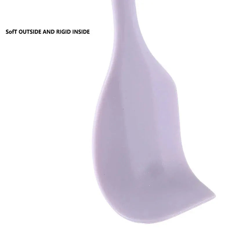 Silicone Cream Spatula Non Stick Heat Resistant Kitchen Baking Tool For Cakes And Desserts Flexible Cooking Utensil