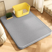 Extra Large Cat Litter Mat Heavy Duty Waterproof Two Layer Non Slip Washable Floor Protector For Litter Box