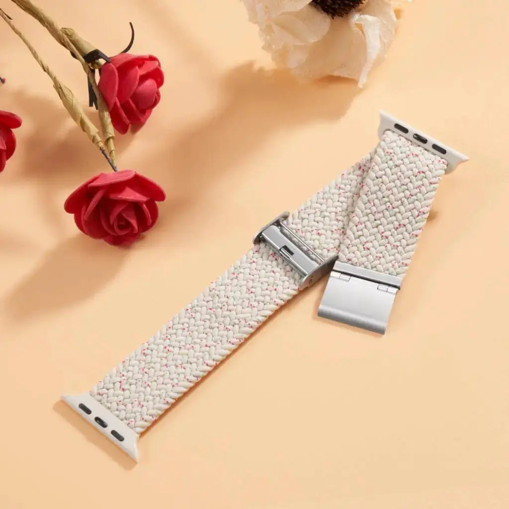 Strap For Apple watch band 46mm 45mm 44mm 49mm 40mm 41mm 42mm Braided loop correa bracelet iWatch series 10 8 9 7 5 2030