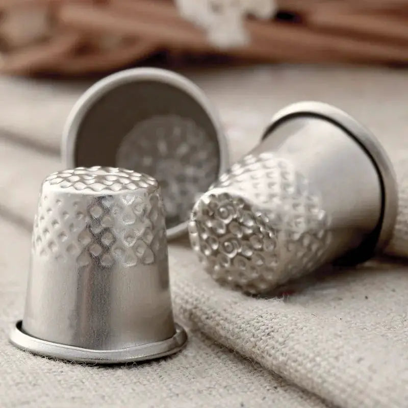 Antique Hard Metal Brass Sewing Thimble Finger Protector For DIY Sewing Tools And Heavy Duty Sail Canvas Repairs