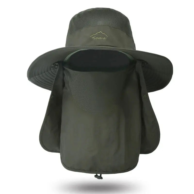 Unisex Fishermans Hat Sun Hat For Outdoor Quick Dry Breathable Fishing Summer Protection