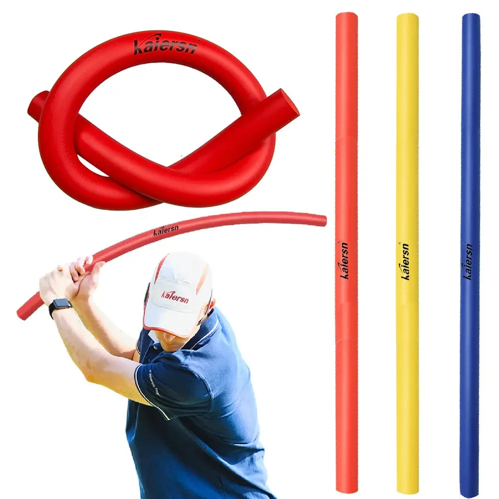 Indoor Golf Swing Trainer Power Stick Multifunctional Swing Aid Foam Baton For Practice