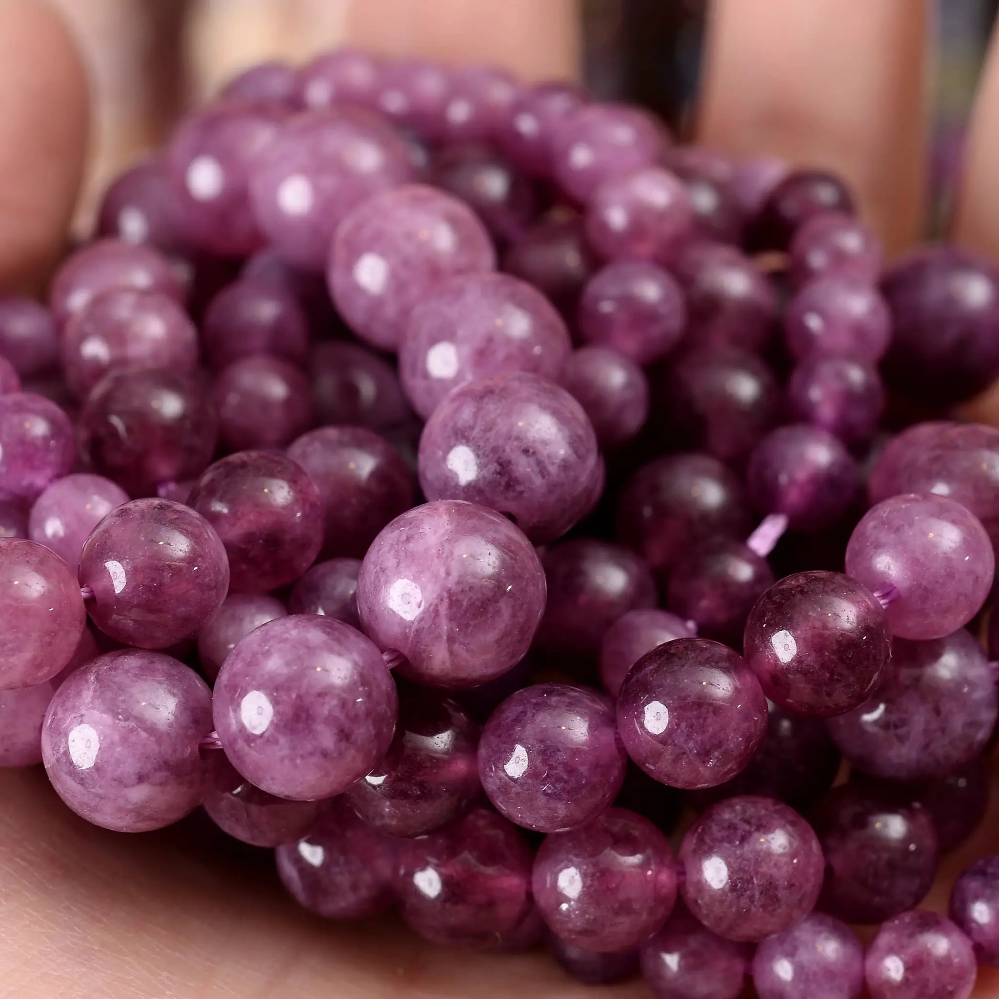 Natural Stone Beads Lava Jaspers Tiger Eye Quartz Agates Round Loose Beads 4 To 12mm For Jewelry Making DIY Bracelets
