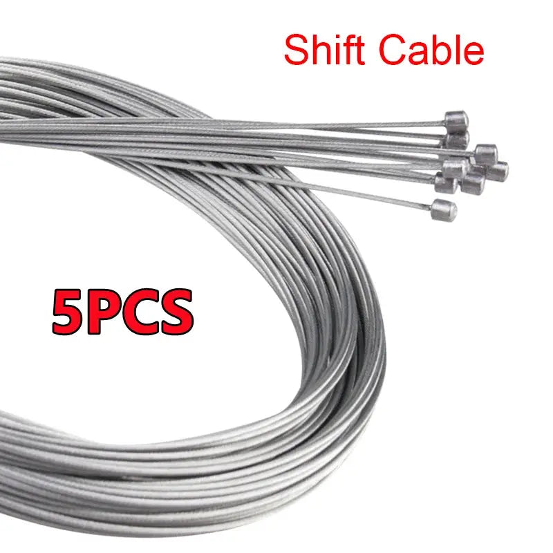2M MTB Road Bicycle Brake Line Set Shifter Cable Core Wire For Fixed Gear And Standard Bikes