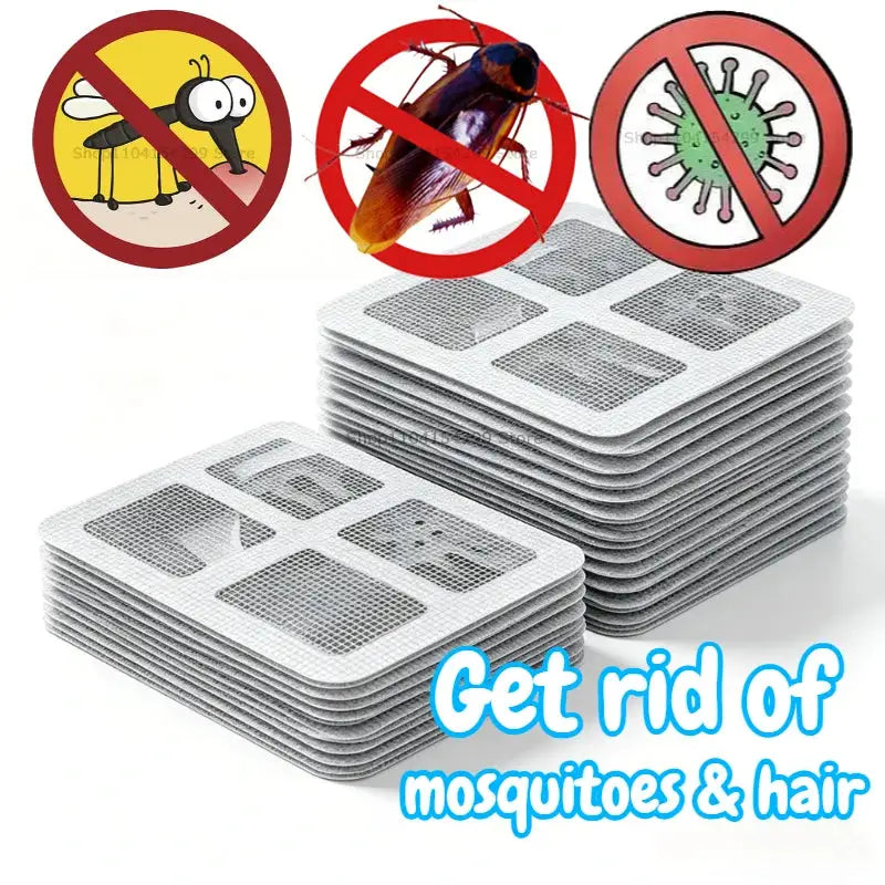 5 To 20 Pack Disposable Floor Drain Sticker Hair Catcher Shower Drain Sink Bathtub Mesh Filter