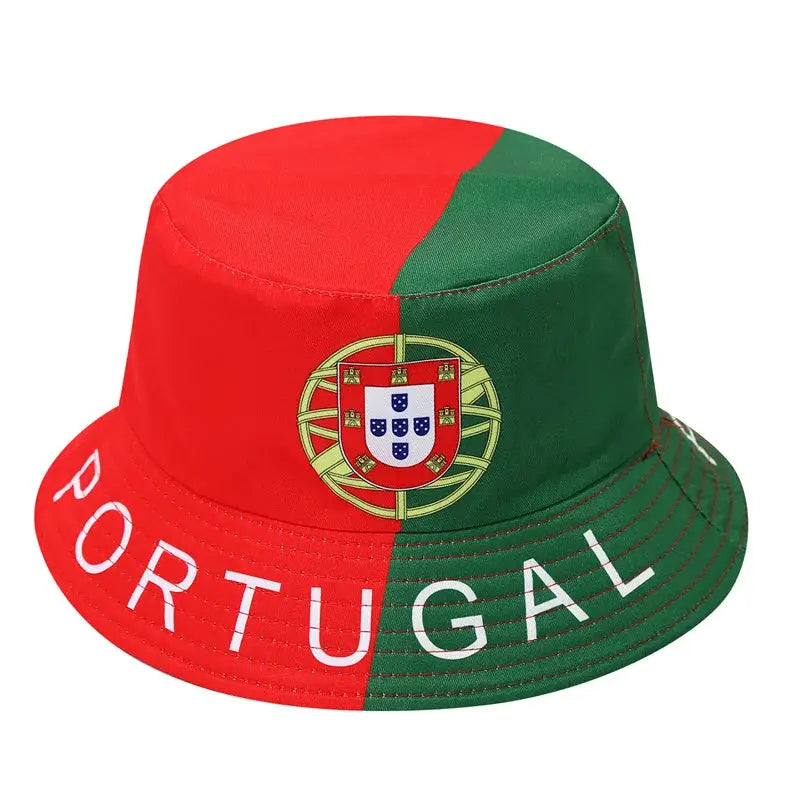 National Flags Reversible Bucket Hat For Men Women Football Fans