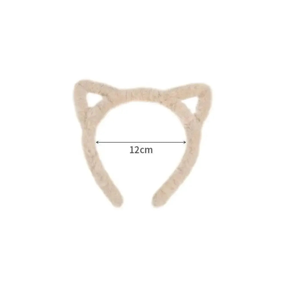 Soft Furry Cat Ear Headband For Women Ideal For Lolita Cosplay Parties Events Cute Accessory For Daily Wear