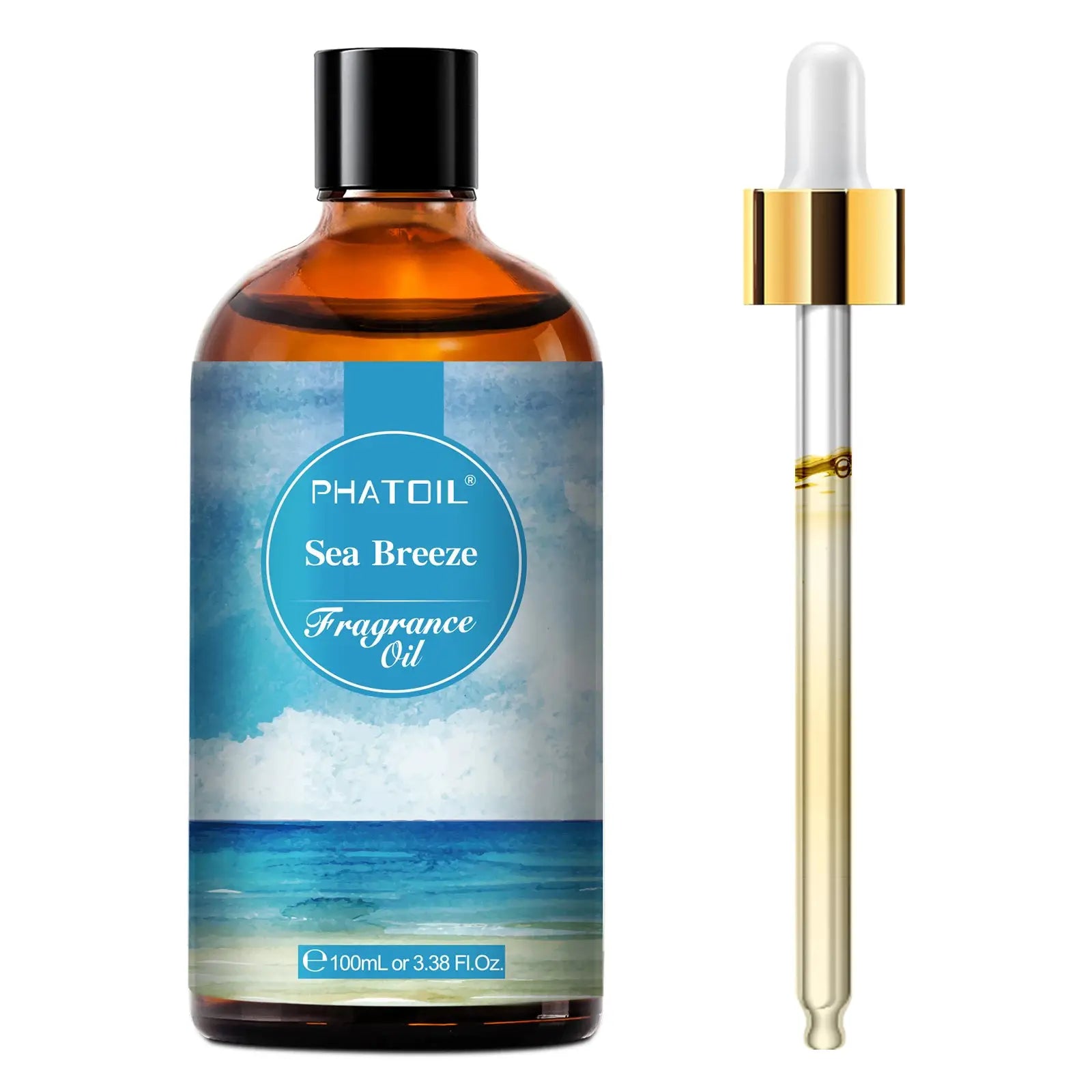 PHATOIL 100ml Fragrance Oils Set With Dropper White Musk Orange Blossom Bubble Gum Baby Powder Coffee For Aromatherapy