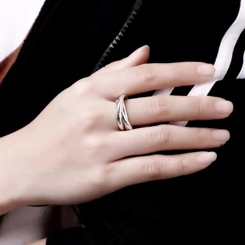 925 Sterling Silver Ring For Women Charm Engagement Fashion Jewelry Lover Gift Free Shipping