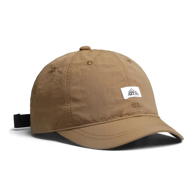 Unisex Summer Quick Dry Baseball Cap Lightweight Waterproof Nylon Running Hat Breathable Adjustable Outdoor