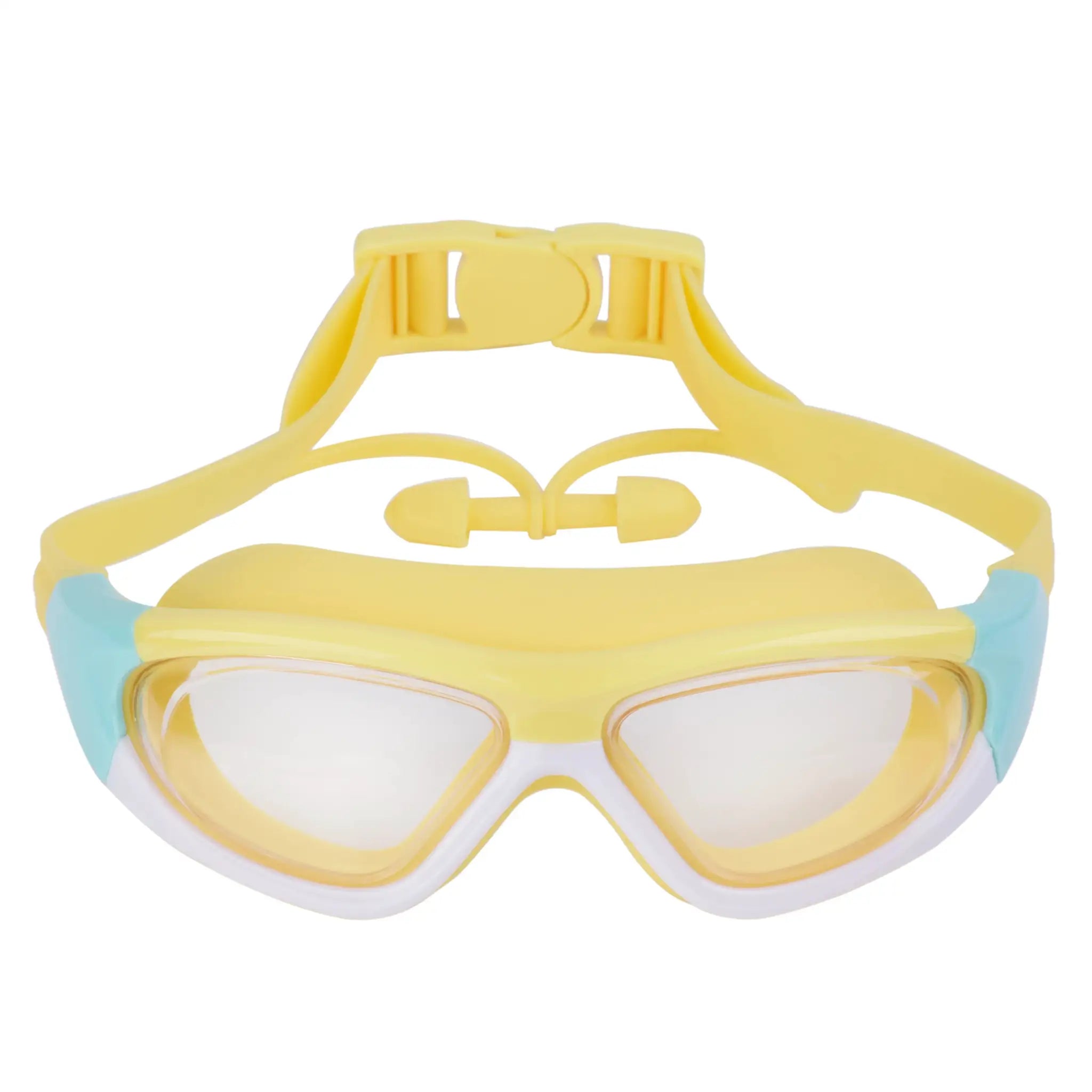 High Definition Children's Swimming Goggles For Boys And Girls Anti Fog Large Frame Silicone Comfort