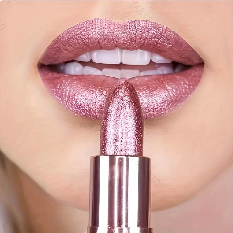 RoseGlow Rose Smoke Lipstick With Glossy Velvet Finish Waterproof Long Lasting Shine