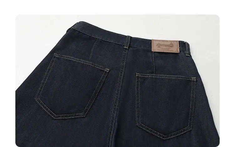 Chic Ven Womens Split High Waist Wide Leg Denim Jeans Spring 2025