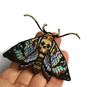 Colorful Moths Embroidered Patch Iron On Sew On For Clothing Cap Bag Jacket DIY Gift With Hot Adhesive