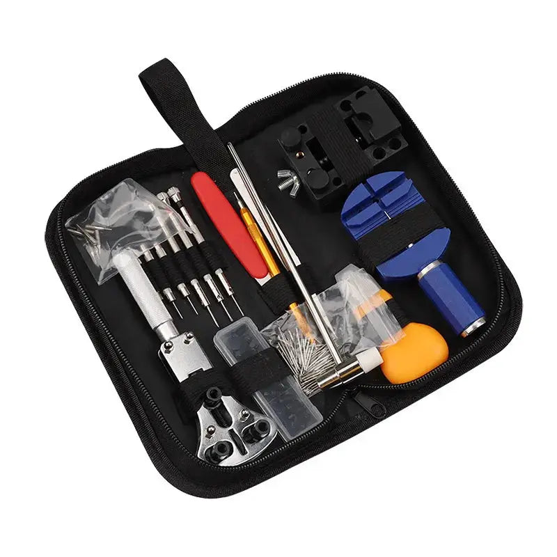Watch Repair Tool Set Detachable Watch Strap Remover Bottom Cover Holder Fixing Kit Open Watch Replace Battery
