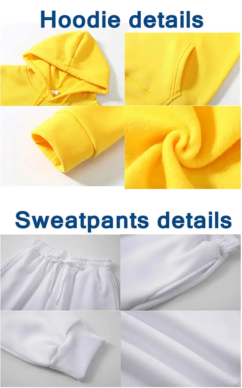 Womens Autumn Winter Hoodie Set Pants Loungewear Luxury Designer