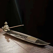 Metal Censer Holder for Incense Sticks 2mm Diameter 20cm Length Elegant Living Room Decor - Simples Market