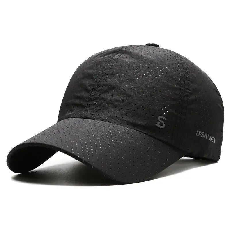 Original Design Running Cap For Men Quick Dry Breathable Duckbill Visor Baseball Cap For Outdoor Running And Fishing