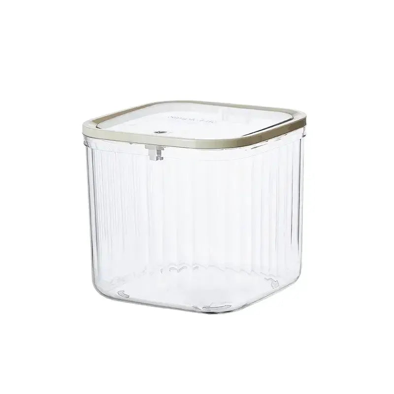 Transparent Mini Desktop Storage Box With Pop Up Lid Waterproof Multifunctional Organizer For Beads Detergent Powder