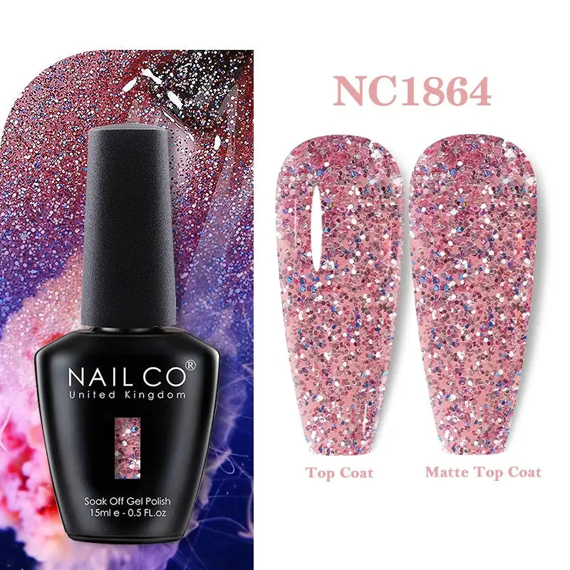 NAILCO 283 Colors Gel Nail Polish Kit Ultra Long Lasting UV Gel Varnish With 30 Day Shine
