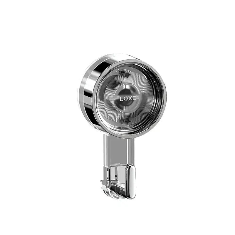 Bathroom suction cup wall hook by Simples Market, chrome, punch-free double hooks