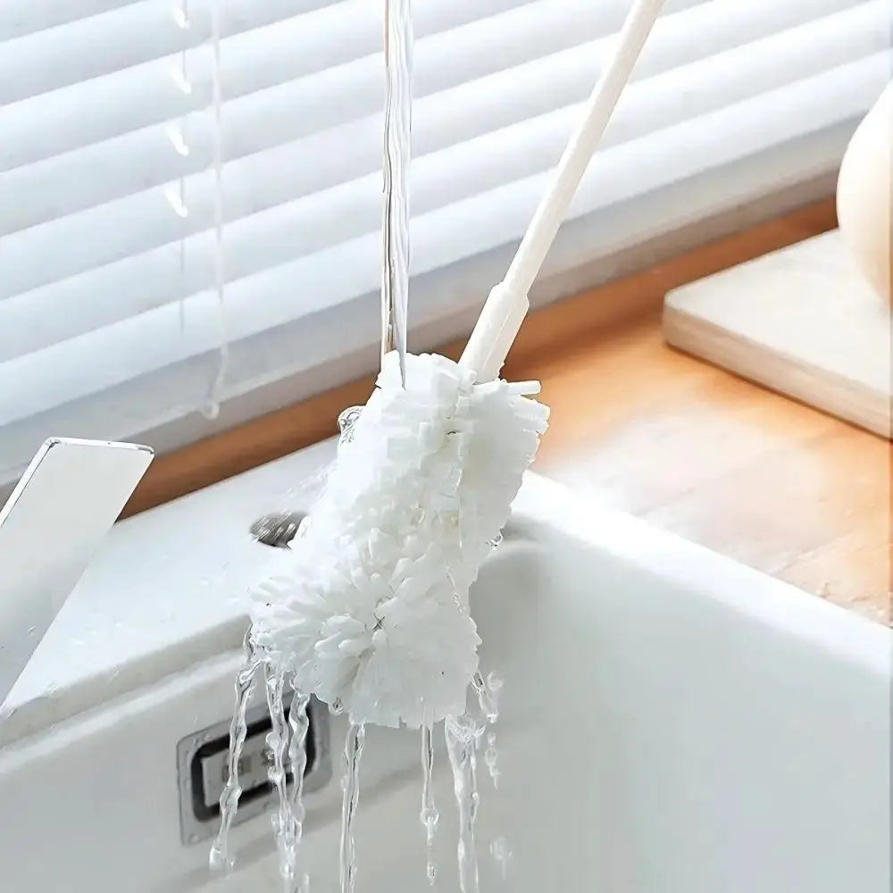 Long Handle Cup Brush For Tea Stain Removal And Baby Bottle Brush Cleaning Ergonomic Non Scratch Durable