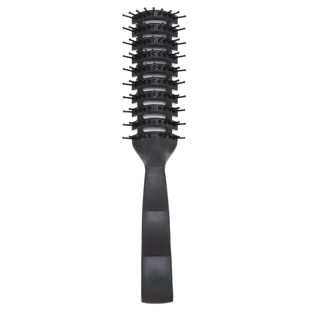 Professional Mens Hair Styling Comb Massaging Curling Hair Brush Anti Tangle Anti Static For Real Hair Wigs