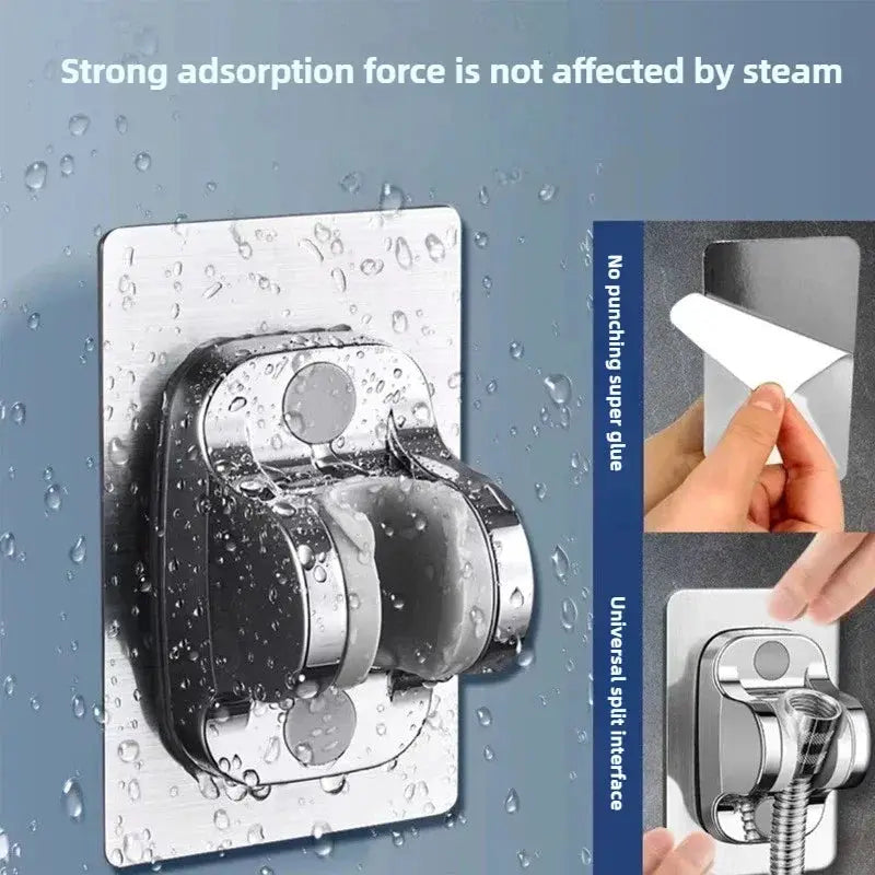 5 Modes Pressure Boost Shower Head by Simples Market, chrome finish, adjustable massage nozzle