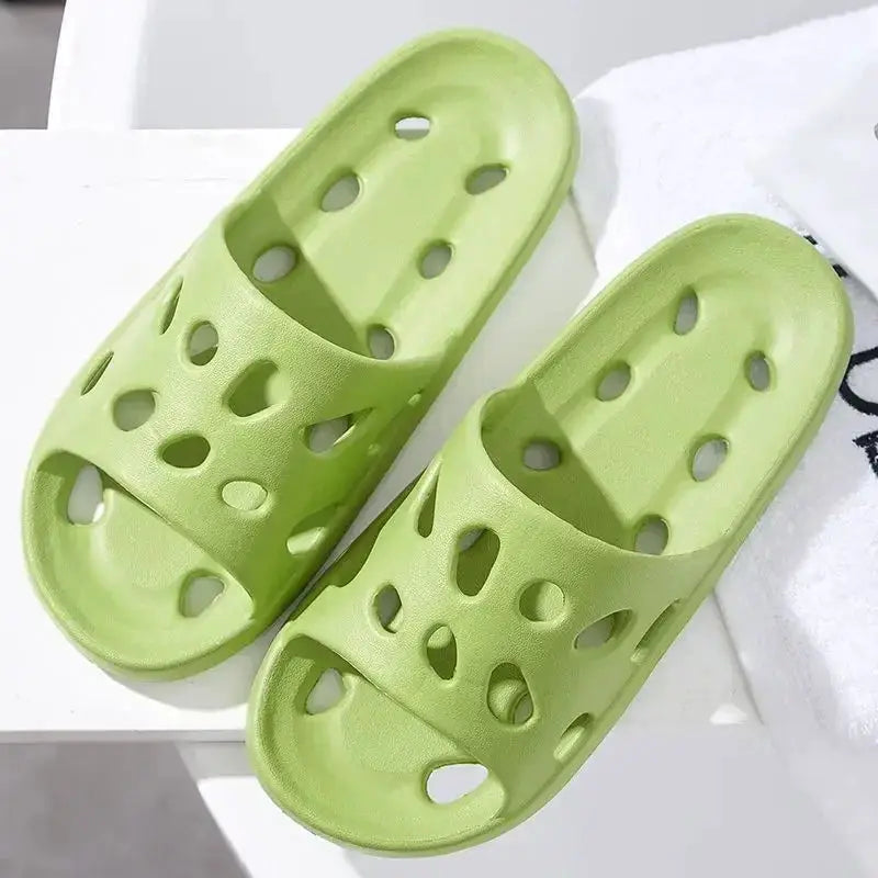 Unisex EVA Slippers Anti Slip Sandals For Men Women Indoor Bathroom Beach Flip Flops Summer Comfort
