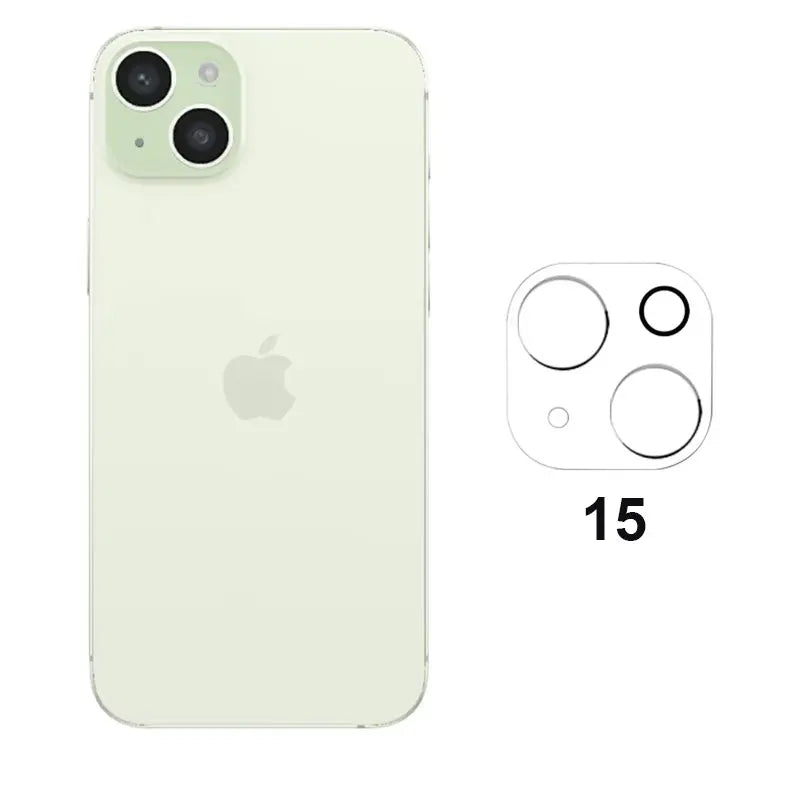 Simples Market 4-pack camera lens protectors for iPhone 15/14/16/17 Pro Max, tempered glass