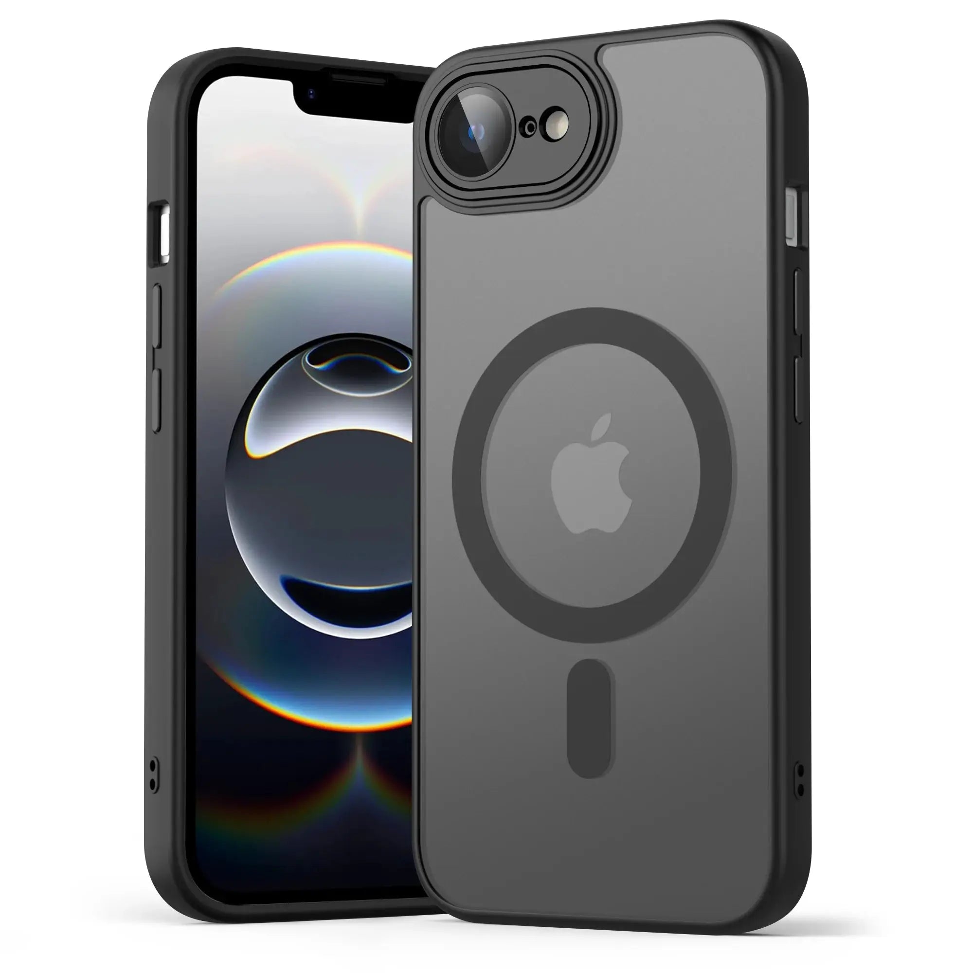 LuxShield Luxury Matte Magnetic Translucent Case For iPhone 16e And 17e Shockproof MagSafe Wireless Charging Cover