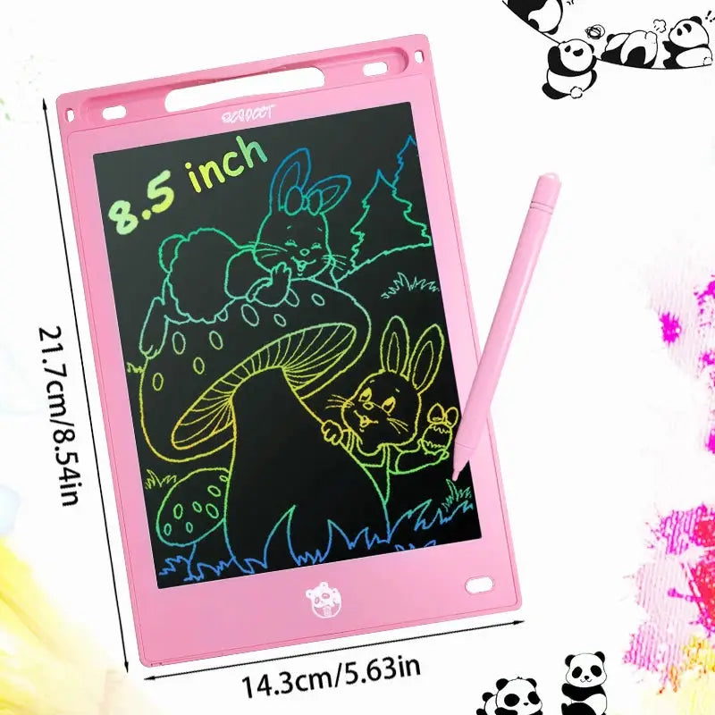 Simples Market pink 8.5-inch LCD drawing board with stylus for kids
