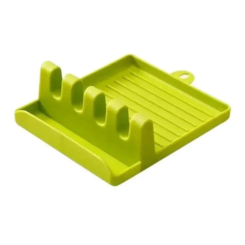 KitchenEase Pan Lid Holder Utensil Stand Keeps Lids Spoons Spatulas Off Counter For A Clean Organized Kitchen